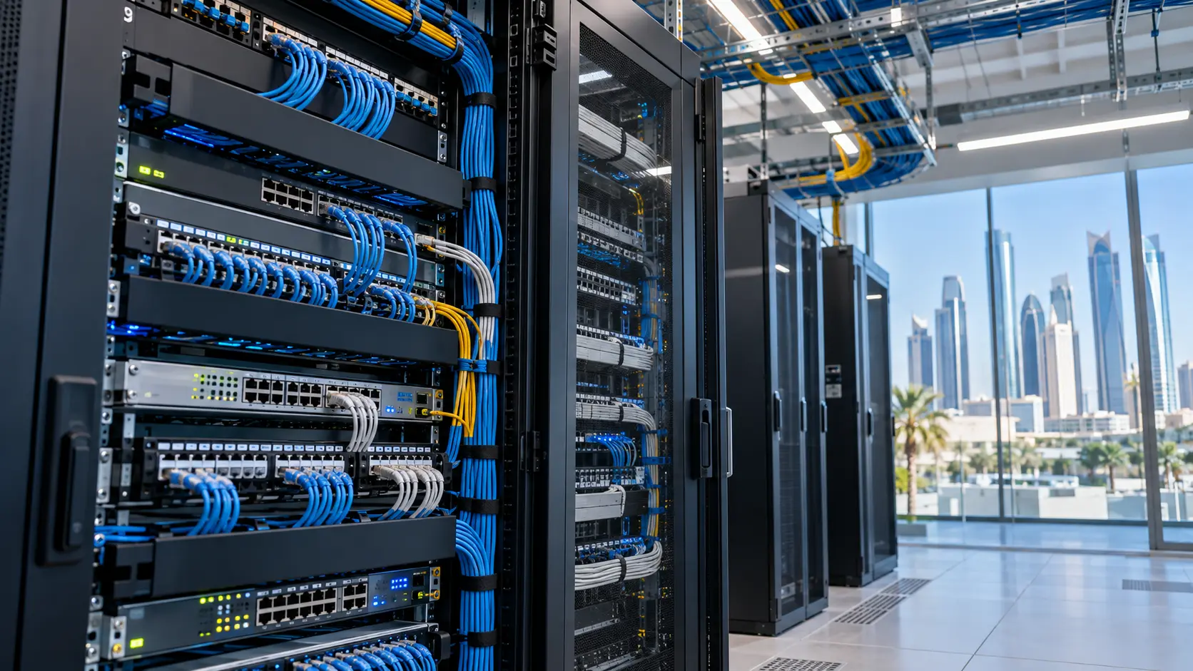 Network infrastructure and structured cabling equipment